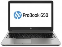 Ноутбук HP ProBook 650 G1 (Core i5/4310M/2700Mhz/4096Mb/15.6/500Gb/DVDRW/WiFi/BT/W7P+W8P/Black) (J6J48AW)