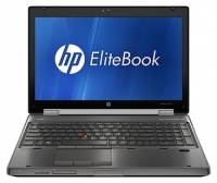 Ноутбук HP EliteBook 8560w (Core i5/2540M/2600Mhz/15.6/4096Mb/320Gb/Q1000M/2Gb/DVDRW/WiFi/BT/W7P/Grey)