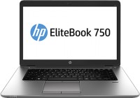 Ноутбук HP Elitebook 750 (Core i5/4210U/1700Mhz/4096mb/500Gb+32Gb SSD/15.6/WiFi/BT/W7P/Silver)