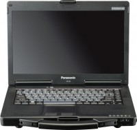 Ноутбук Panasonic CF-53SAWZYM1 (Core i5/3340M/2700Mhz/4096Mb/14.0/500Gb/DVDRW/WiFi/BT/W7P/Black)