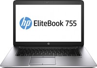 Ноутбук HP EliteBook 755 G2 (AMD/A10 Pro/7350B/2100Mhz/4096Mb/15.6/500Gb/BT/WiFi/W7P) (J0X38AW)