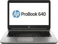 Ноутбук HP ProBook 640 G1 (Core i5/4210M/2600Mhz/4096Mb/14.0/SSD128Gb/DVDRW/WiFi/BT/W7Pro/Black) (F1Q68EA)