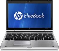 Ноутбук HP EliteBook 8560p (Core i7/2620M/2700Mhz/4096Mb/15.6/SSD128Gb/HD6470M/1Gb/DVDRW/WiFi/BT/3G/W7P/Grey)