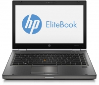 Ноутбук HP EliteBook 8470w (Core i7/3610QM/2300Mhz/8192Mb/14/750+SSD24Gb/M2000/1Gb/BR/WiFi/BT/W7P/Grey)