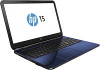 Ноутбук HP 15-r081sr (Celeron/N2830/2160MHz/4Gb/500Gb/15.6/DVDRW/WiFi/BT/W8/Blue)