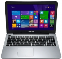 Ноутбук Asus X555LA-XX060H (Core i3/4010U/1700Mhz/4096Mb/15.6/500Gb/DVDRW/WiFi/BT/W8.1/Grey)