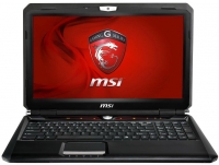 Ноутбук MSI GX60 1AC-007X (A10/4600M/2300Mhz/4096Mb/15.6/500Gb/HD7970M/2Gb/DVDRW/WiFi/BT/DOS/Black)