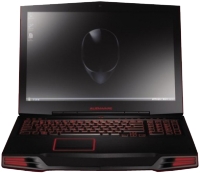 Ноутбук Dell Alienware M17x (Core i7/3630QM/2400Mhz/16384Mb/17.3/1Tb+SSD32Gb/GTX680/2Gb/DVDRW/WiFi/BT/W8/Red)