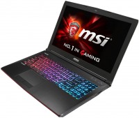 Ноутбук MSI GE62 2QD-032RU (Core i7 4720HQ/2.6Ghz/8Gb/15.6/DVDRW/WiFi/BT/W8.1/Black)