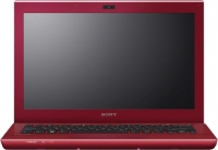 Ноутбук Sony Vaio SVS1313M1R/R (Core i3/3120M/2500Mhz/4096Mb/13.3/500Gb/DVDRW/WiFi/BT/W8/Red)
