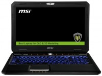 Ноутбук MSI WT60 2OJ-265RURU (Corei7/4720HQ/2.6Ghz/8Gb/1Tb+128GbSSD/15.6/2048/W8.1P/Black)