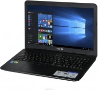 Ноутбук Asus X554LJ-XX1162T (Core i5 5200U/2.2Ghz/4Gb/15.6/500Gb/GF 920M/1Gb/DVD-RW/WiFi/BT/W10/Black)