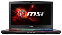 Ноутбук MSI GE62 6QF-097RU (i5 6300HQ/2.3Ghz/16Gb/15.6/1Tb/DVDRW/GTX970M/3Gb/WiFi/BT/W10/Black) (9S7-16J412-097)