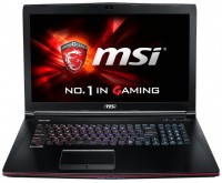 Ноутбук MSI GE72 6QE Apache Pro 271XRU (Core i5 2.3Ghz/17.3/8Gb/1TB/DVDRW/GTX 965M/Dos/Black) 9S7-179541-271