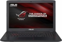 Ноутбук Asus Republic of Gamers GL552VW-CN481T (i7 6700HQ 2.6Ghz/15.6/8Gb/2Tb/DVD/GTX960M/W10) 90NB09I3-M05680