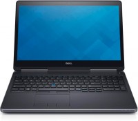 Ноутбук Dell Precision 7510 (Core i7/2700Mhz/16384Mb/15.6/512Gb/Wi-Fi/Bluetooth/W7P64+W10Pro/Black)