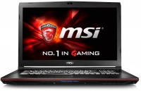 Ноутбук MSI GP72 6QF-276XRU (i5/6300HQ/2.3Ghz/8Gb/1Tb/17.3