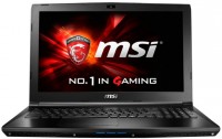 Ноутбук MSI GL72 6QD (Core i5 6300HQ 2.3Ghz/17.3/4Gb/500Gb/DVD/GTX 950M/DOS/Black) 9S7-179675-211