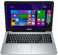 Ноутбук Asus X555LN (Core i3 5010U 2.1Ghz/15.6/6Gb/1Tb/DVD/GF 840M/W8/Black)