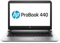 Ноутбук HP ProBook 440 G3 (Core i3 6100U 2.3GHz/14/4Gb/500Gb/HD Graphics 520/DOS/Black grey) W4P01EA