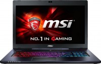 Ноутбук MSI GS70 6QD-070XRU Stealth (i7/6700HQ/2.6Ghz/8Gb/15.6/1Tb+SSD128Gb/GTX965M//WiFi/Bluetooth/FreeDOS/Silv