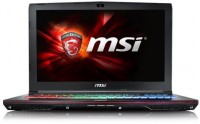 Ноутбук MSI GE62 6QD Apache Pro 098XRU (Core i5 2.3Ghz/15.6/8Gb/1TB/DVDRW/GTX 970M/Dos/Black) 9S7-16J412-098