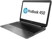 Ноутбук HP ProBook 450 (Core i3 5010U 2.1Ghz/15.6/4Gb/500Gb/DVD/Win 7 Pro 64+Win 8.1 Pro 64/Gray) P5T33ES