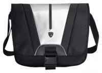 Сумка для ноутбука Asus Automobili Lamborghini Laptop Messenger Bag 12 Black Silver