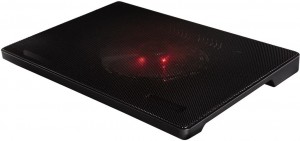 Охлаждающая подставка для ноутбука Hama Slim 00053067 Black