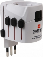 Универсальный адаптер питания для ноутбука SKROSS World adapter pro White