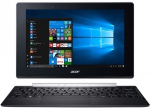 Планшетный компьютер Acer Aspire SW5-017P-163Q 32Gb Black (NT.LCWER.002)