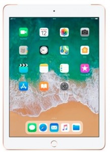 Планшетный компьютер Apple iPad (2018) 32Gb Wi-Fi + Cellular Gold (MRM02RU/A)