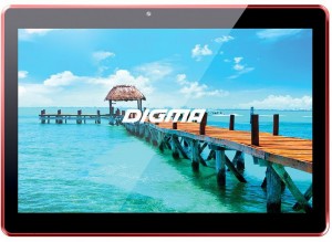 Планшетный компьютер Digma Plane 1541E 4G 16Gb Black red (PS1157ML)