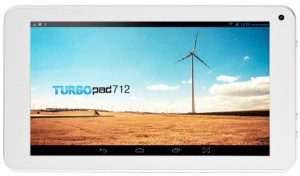 Планшетный компьютер Turbo TurboPad 712 (RK3126/7/8GB/512Mb/Wi-Fi/Android 4.4/White)