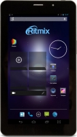 Планшетный компьютер Ritmix RMD-752 Lite (7/8GB/WiFi/3G/Bluetooth/Android/Black)