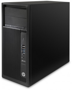 Компьютер HP Z240 TWR (Core i7 6700 3.4Ghz/8Gb/SSD256Gb/DVD/HD Graphics 530/W10 Pro 64/Black) Y3Y28EA