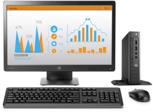Компьютер HP Bundles 260 G2 DM (Intel Core i3 6100U 2.3Ghz/23/4b/SSD256Gb/HD Graphics 520/W10Pro) 1QM08ES