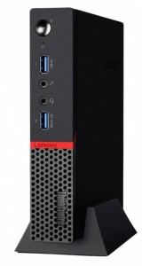 Неттоп Lenovo ThinkCentre M600 Tiny Slim (Pentium N3700 1.6GHz/4Gb/500Gb/HD Graphcis/W10/Black) 10G9S00A00