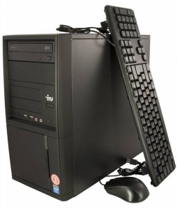 Компьютер iRu Office 311 MT (Celeron G3900 2.8Ghz/4Gb/500Gb/DVD/HD Graphics 510/W10 Home 64/Black) 427332