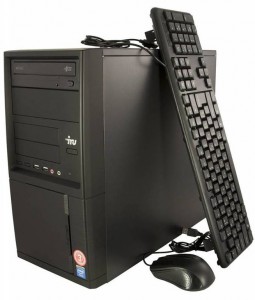 Компьютер iRu Office 311 MT (Core i3 4170 3.7Ghz/4Gb/500Gb/DVD/HD Graphics 4400/W10 Pro 64/Black) 430785