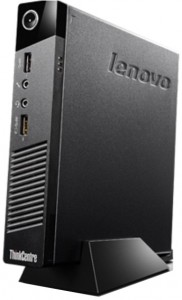 Компьютер Lenovo ThinkCentre M73e SFF (Core i3 4170 3.7Ghz/8Gb/500Gb/HD Graphics 4400/W8.1 Pro/Black) 10B4S37200