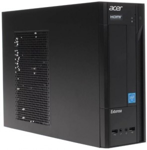 Компьютер Acer Extensa EX2610G (Pentium J3710 1.6Ghz/4Gb/500Gb/HD Graphics 405/W10Home/Black) DT.X0KER.014