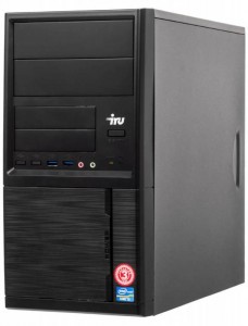Компьютер iRu Office 511 MT (Core i5 7400 3Ghz/4Gb/1Tb/HD Graphics 630/DOS/Black) 475731