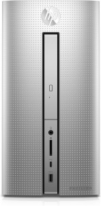 Компьютер HP Pavilion 570-p051ur (Core i5 7400 3Ghz/8Gb/2Tb+SSD128Gb/DVD/GTX 1050/W10P64/Silver) 1GS91EA