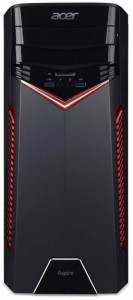 Компьютер Acer Aspire GX-281 MT (Ryzen 5 1400 3.2Ghz/8Gb/1Tb/DVD/GTX 1050/noOS/Black) DG.E0DER.009