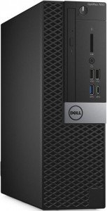 Компьютер Dell OptiPlex 7050 SFF (Core i7-7700 3.6GHz/8Gb/1Tb/DVD/HDG530/W10Pro/Black) 7050-4353