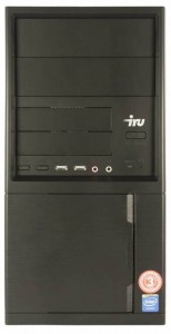 Компьютер iRu Home 110 MT (Celeron J3355 2Ghz/4Gb/500Gb/GeForce GT 710/DOS/Black) 433061