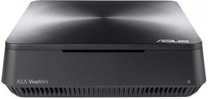 Неттоп Asus VivoMini VM65-G070M (Core i5 7200U 2.5Ghz/4Gb/1Tb/HD Graphics 620/noOS) 90MS00T1-M00700