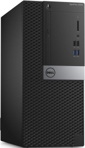 Компьютер Dell OptiPlex 3040 MT (Core i3 6100 3.7GHz/4Gb/500Gb/DVD/HD Graphics 530/W7 Pro 64) 3040-9877