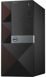 Компьютер Dell Vostro 3667 (Core i3 6100 3.7Ghz/4Gb/1Tb/HD Graphics 530/W10Home/Black) 3667-0765